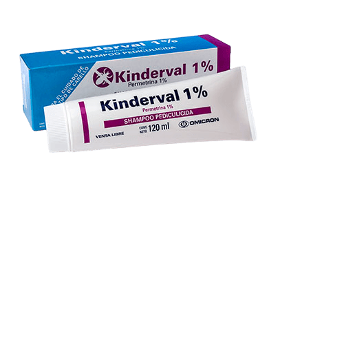 Pediculicida Kinderval Permetrina 1% Shampoo 120ml