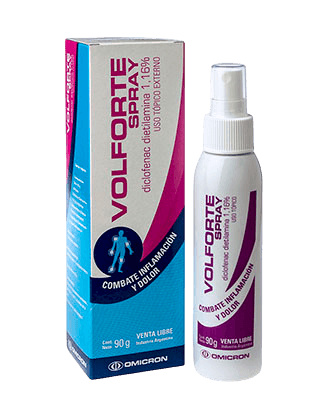 Antiinflamatorio Volforte Spray Analegésico Diclofenac 90g