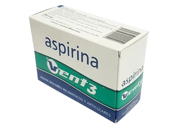 Vent 3 Aspirina 500mg 100 Comprimidos