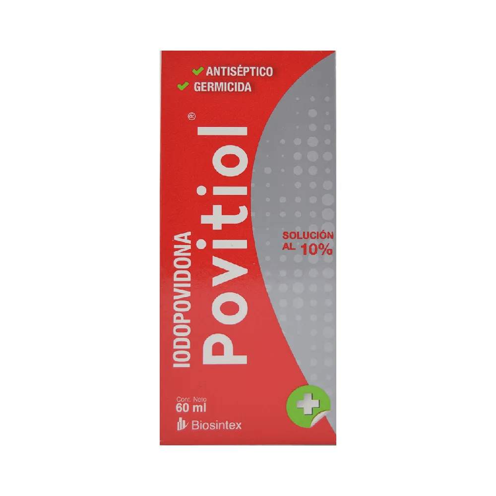 Povitiol Antiseptico Iodopovidona Solución Tópica 60ml
