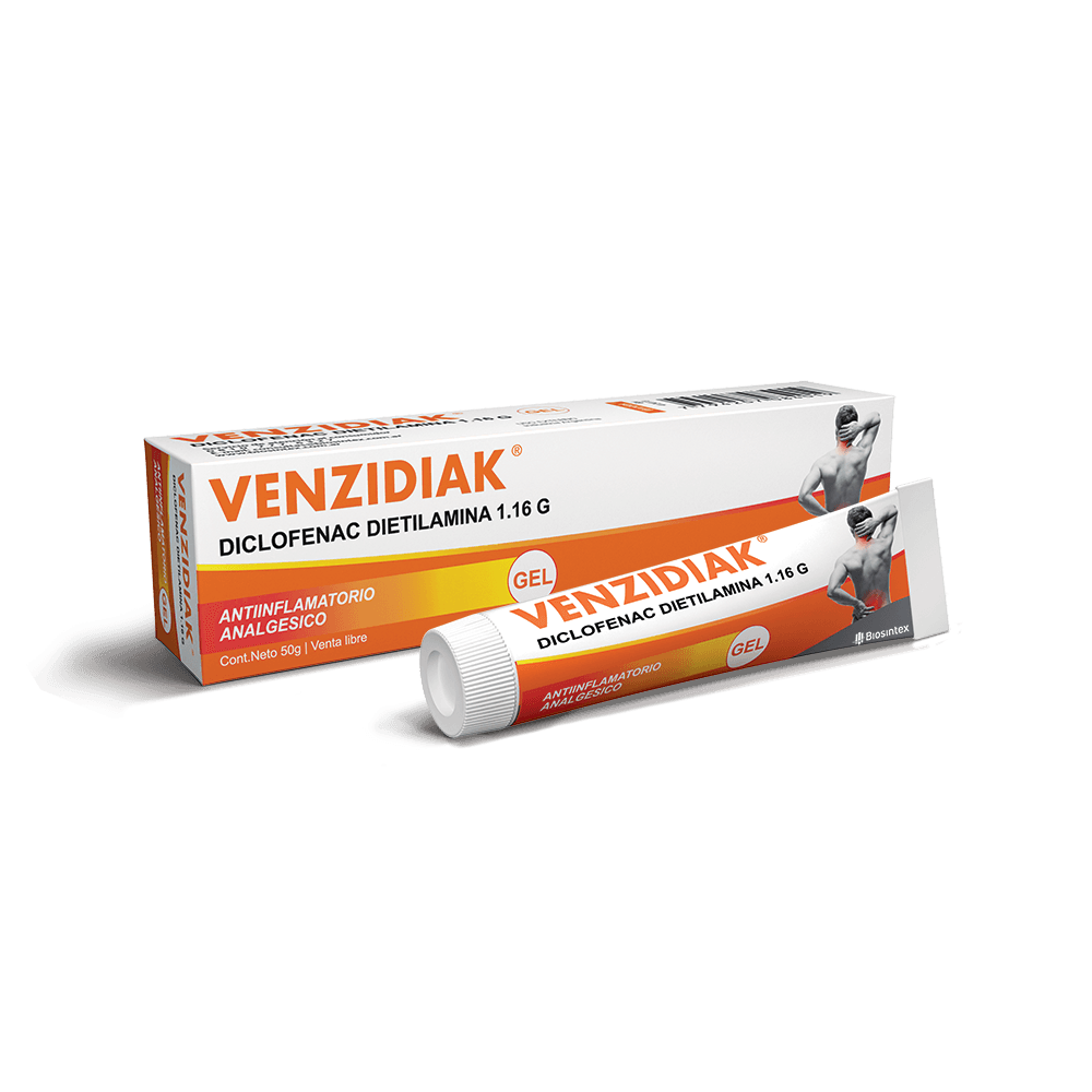 Venzidiak Antiinflamatorio Diclofenac gel 50g