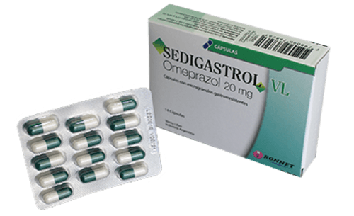 Sedigastrol VL Omeprazol 20 28 cápsulas