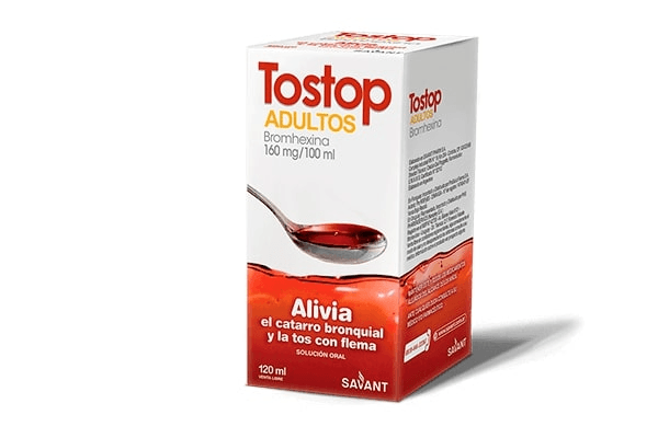 Expectorante Tostop Mucolítico Bronquial Jarabe 120ml