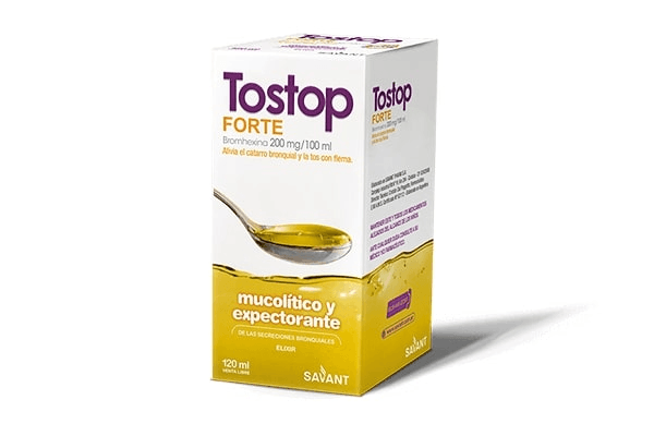 Expectorante Tostop Forte Mucolítico Bronquial Jarabe 120ml