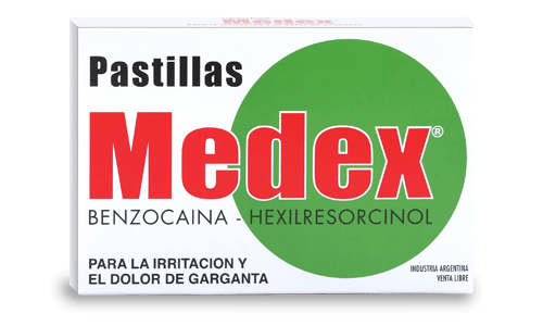Medex para el Dolor de Garganta 10 pastillas