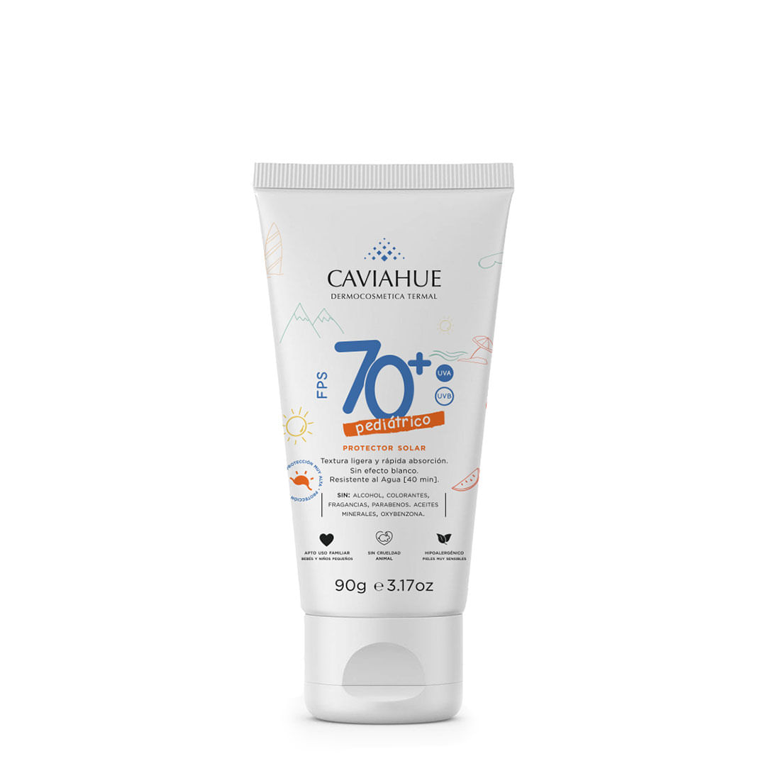 Protector Solar Pediátrico FPS 70 Caviahue Crema 90g