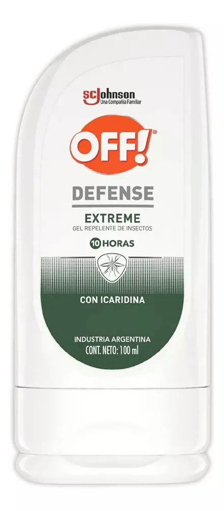 Repelente De Insectos Off Defense Extreme Gel 100ml
