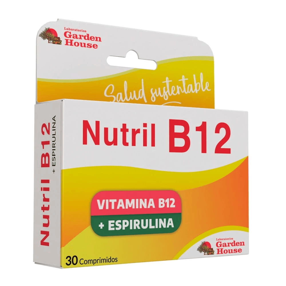 Nutril B12 Vitamina B12 Garden House x 30 Comprimidos