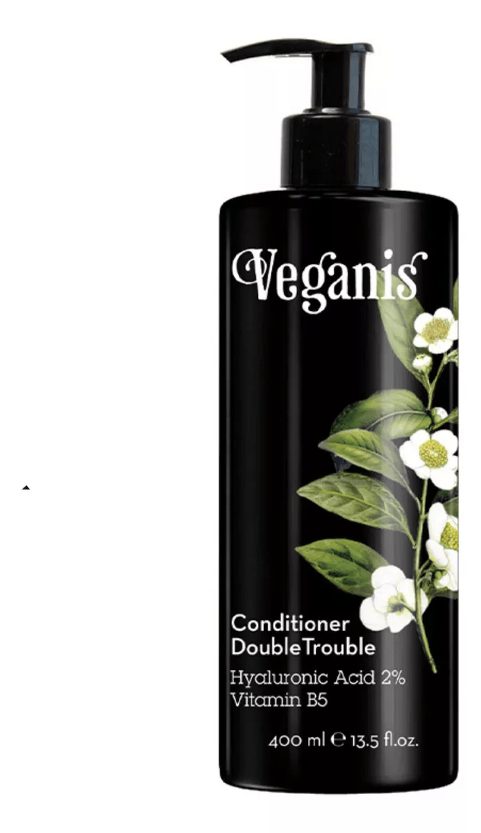 Acondicionador Veganis Double Trouble Acido Hialurónico 400ml