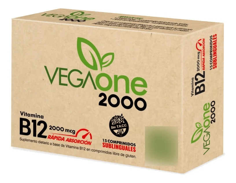 Geonat Vegaone 2000 Vitamina B12 x 15 Comp
