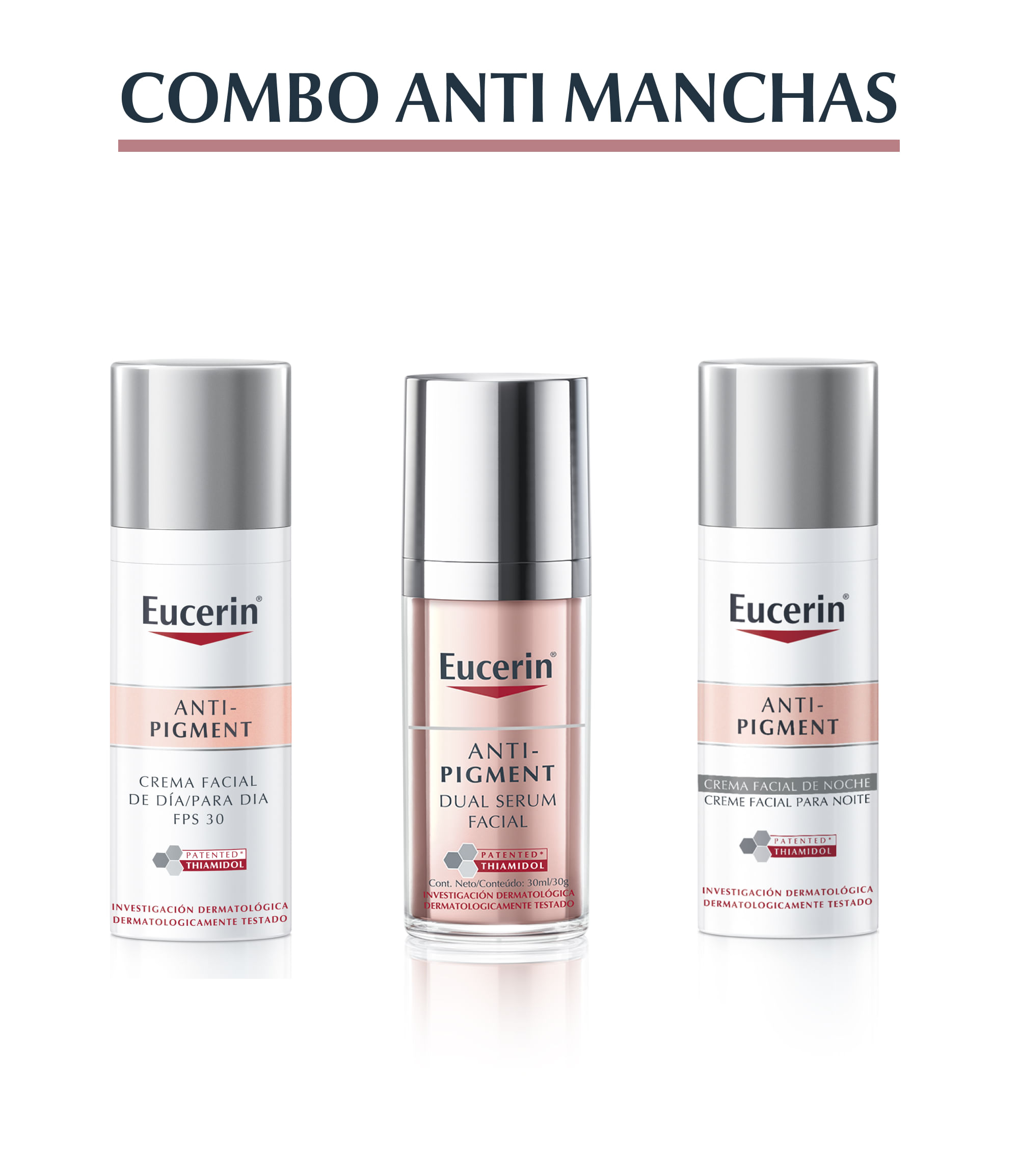 Combo Eucerin Anti Manchas con Thiamidol y Protección Solar