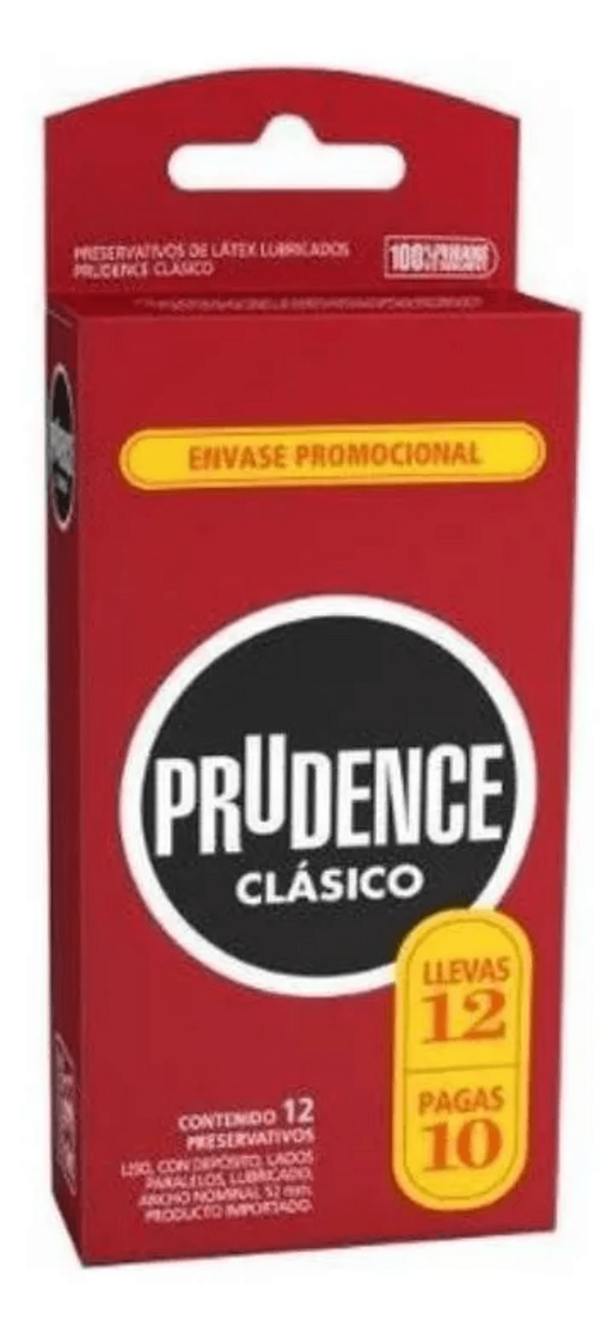 Preservativos Prudence Clásico 12 Unidades