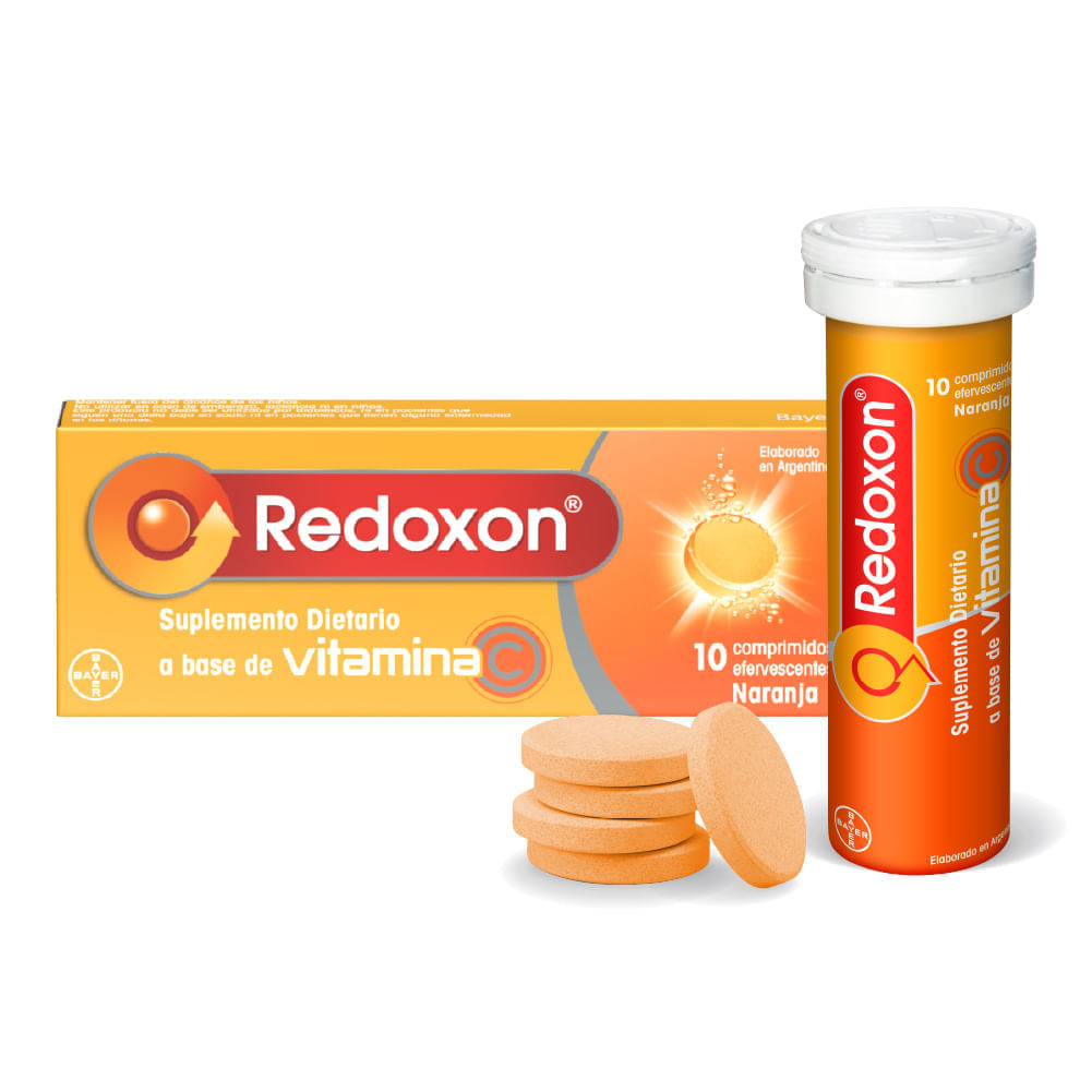 Redoxon Vitamina C 1g x 10 Comprimidos Efervescentes