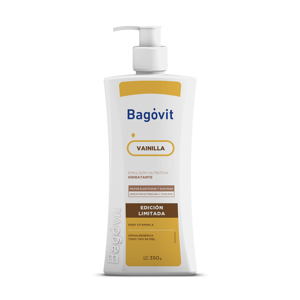 Emulsión Sweet Aroma Vainilla Bagóvit A 350g Edición Limitada