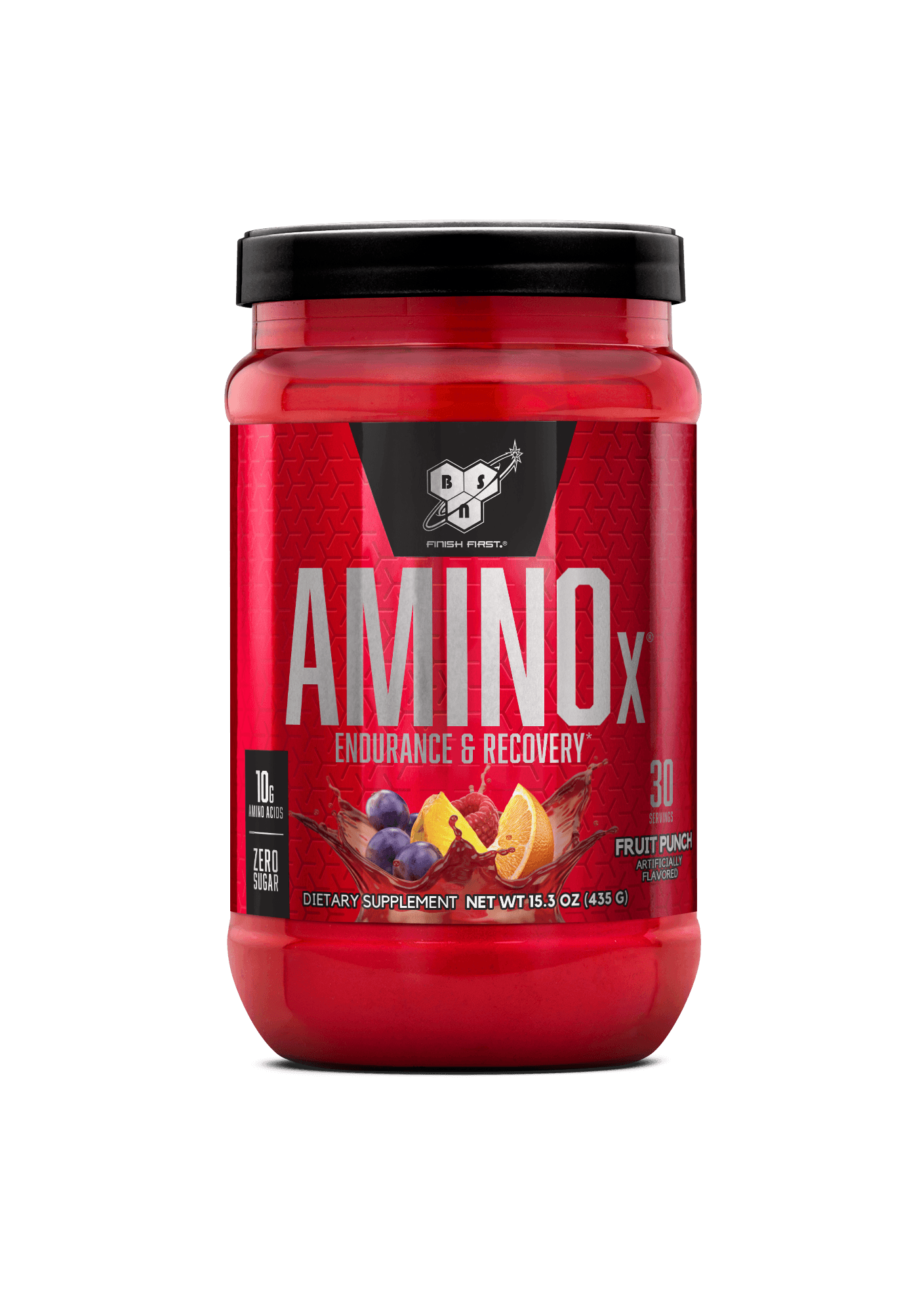BSN AMINOx Fruit Punch Aminoácidos en Polvo 435g | BCAA