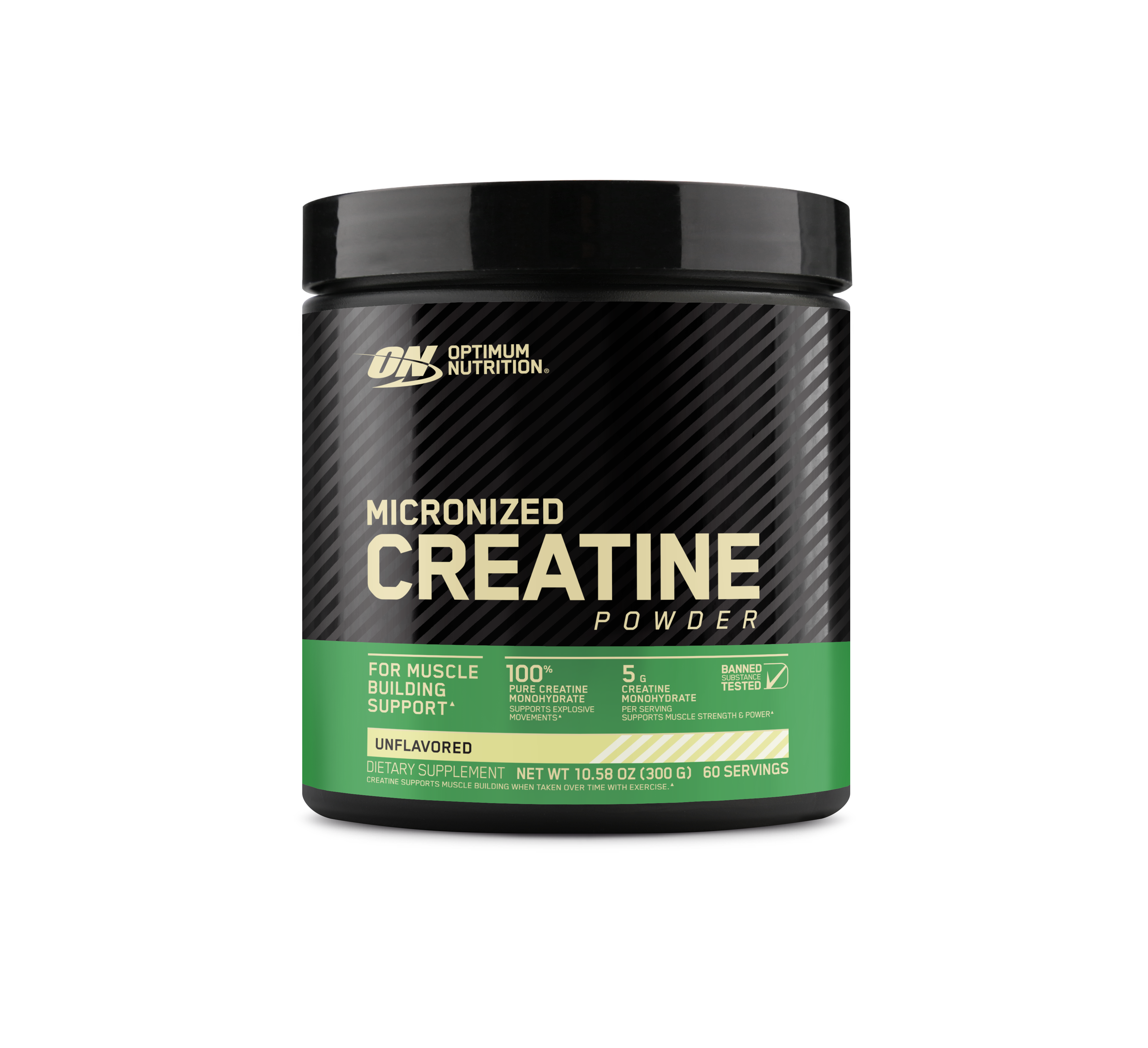 Optimum Nutrition Creatina Micronizada 300g | Sin Sabor
