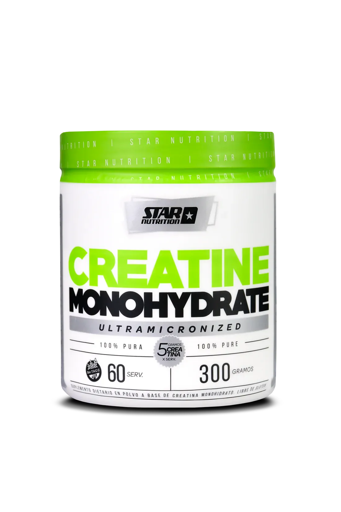 Star Nutrition Creatina Monohidrato Pote 300g Puro