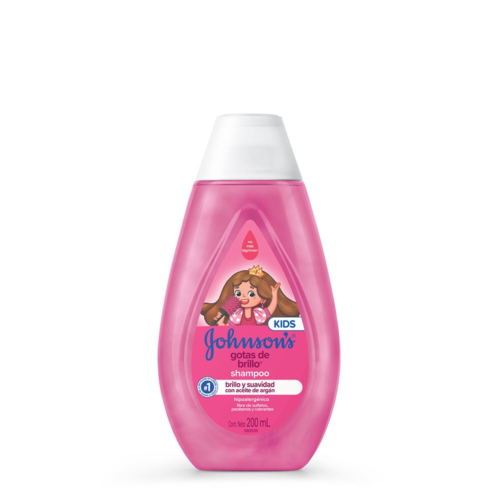 Shampoo Johnson's Baby Gotas De Brillo 200ml