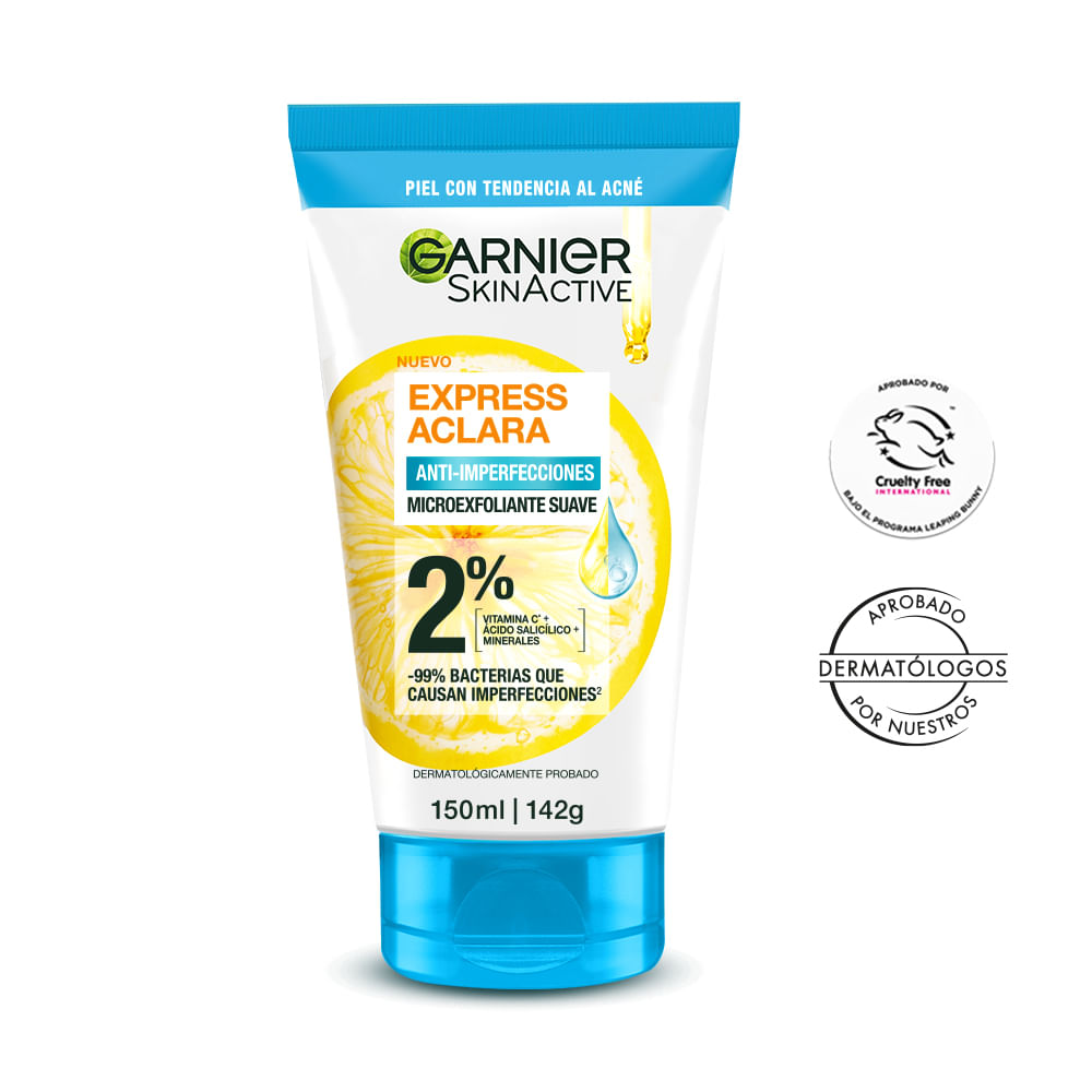 Limpiador Facial Garnier Anti Imperfecciones con Ácido Salicílico 150ml