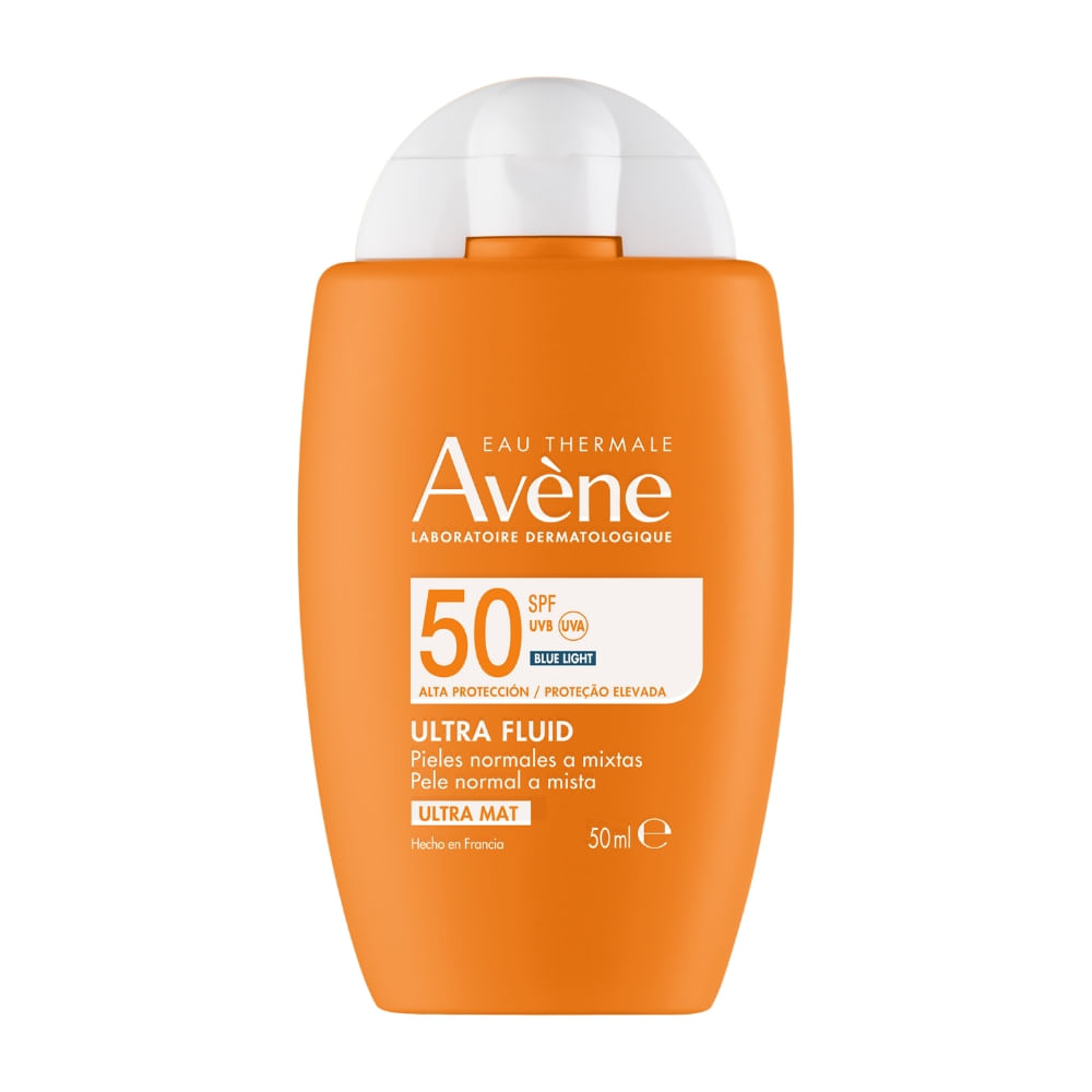Protector Solar Facial Avene Ultra Fluido FPS50+
