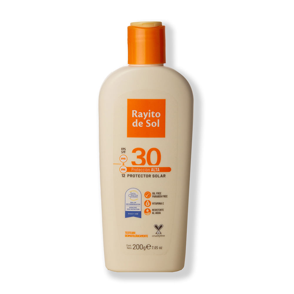 Protector Solar FPS 30 Rayito de Sol 200g