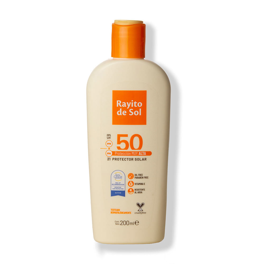 Protector Solar FPS50 Rayito de Sol 200g