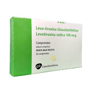 Levotiroxina 100 mcg x 50 Comprimidos GSK