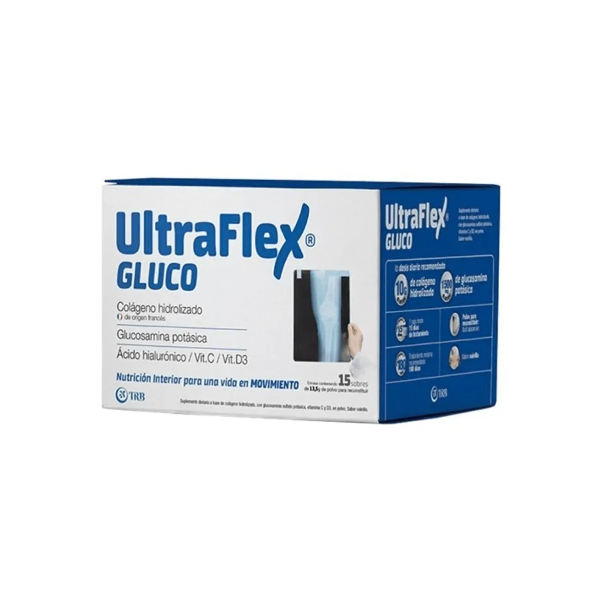 Colágeno Ultraflex Gluco Glucosamina x 15 Sobres