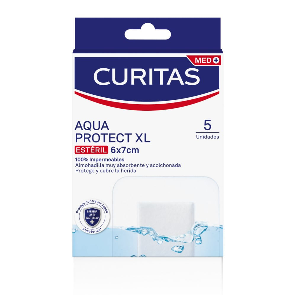 Apósitos Curitas Aqua XL x5