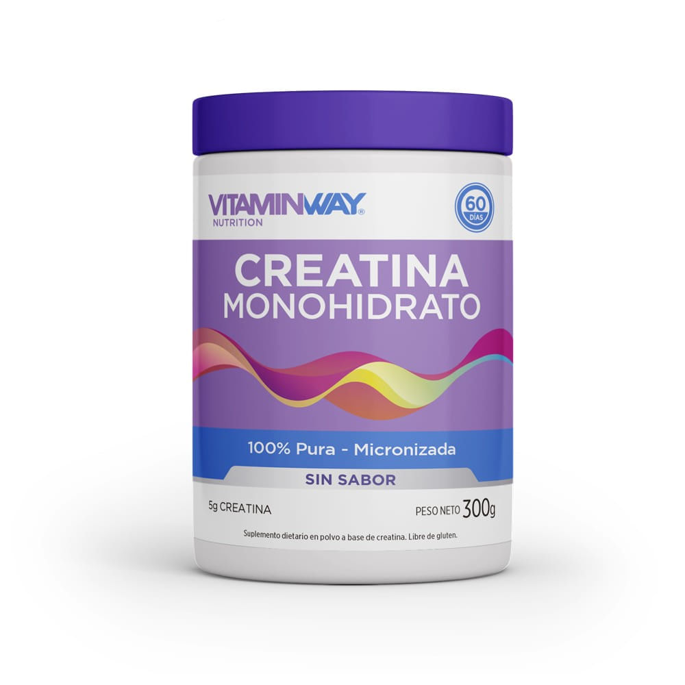 Vitamin Way Creatina Monohidrato en Polvo Pura 300g