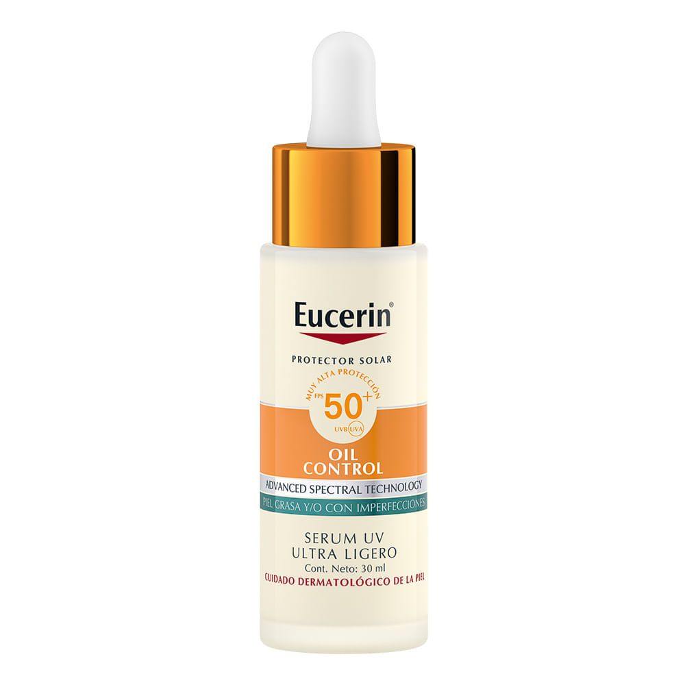 Sérum Protector Solar Eucerin Oil Control FPS 50+ 30ml