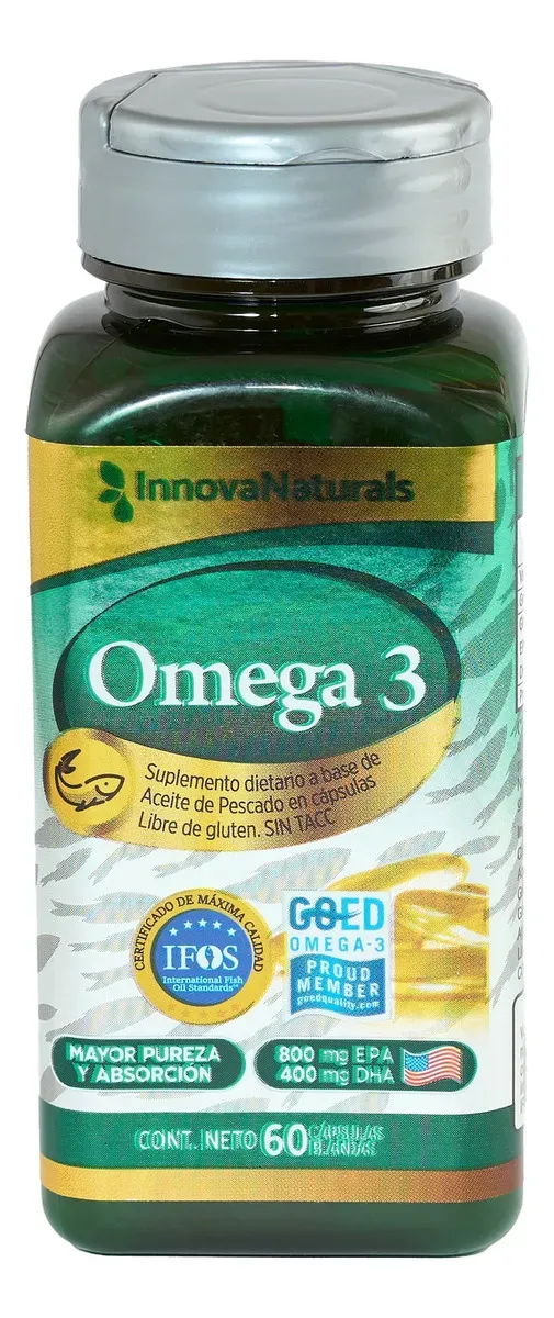 InnovaNaturals Omega 3 x 60 Cápsulas Blandas