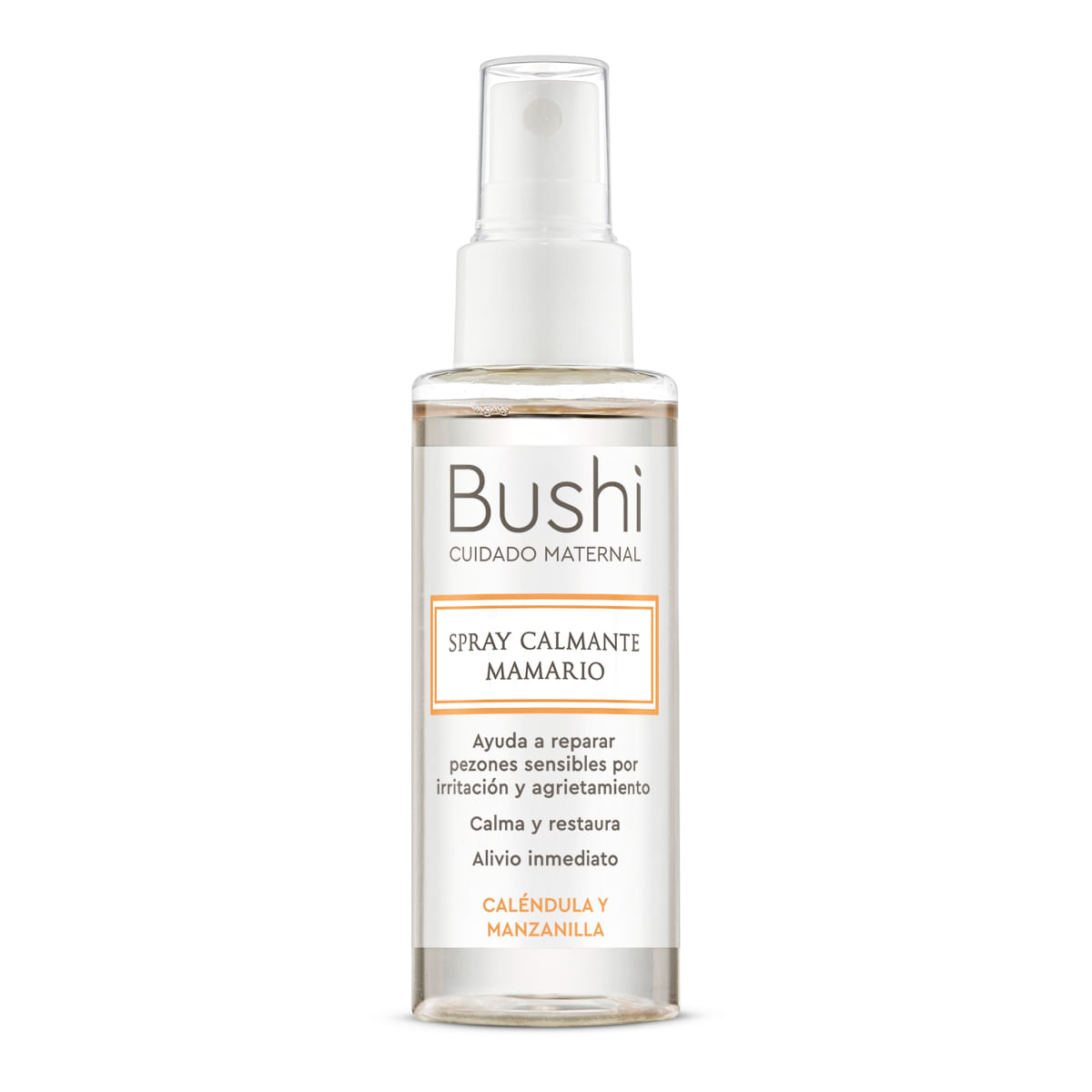 Bushi Cuidado Maternal Calmante Mamario Spray 60ml