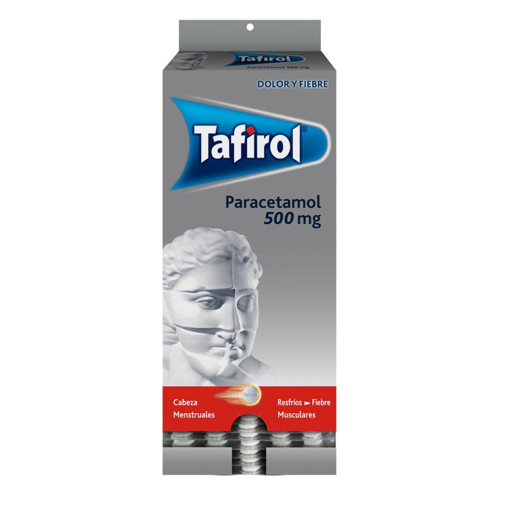 Tafirol 500 mg Expendedor 40 blisters x10 comprimidos