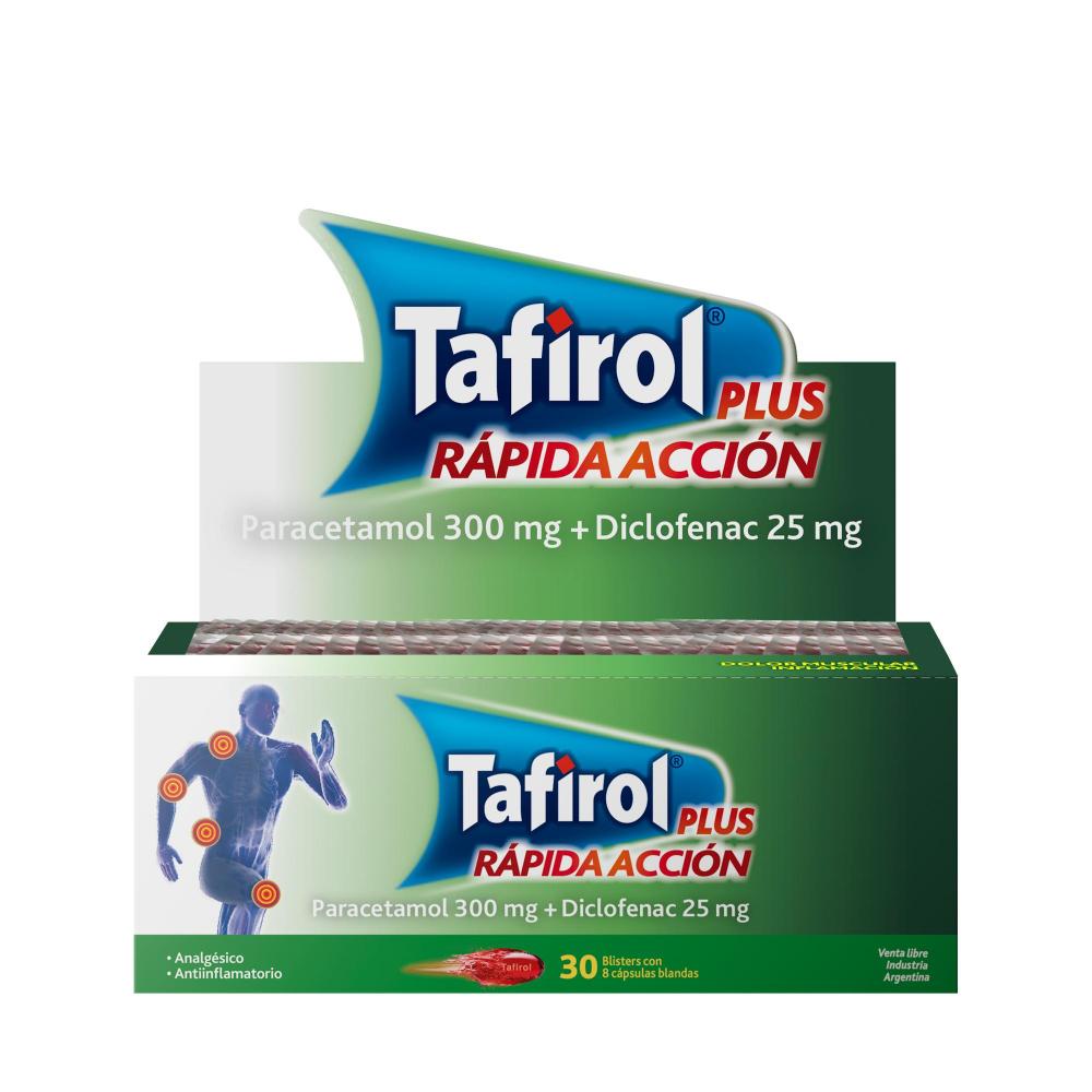Tafirol Plus Rápida AcciónExp. 30 Bl. x8 Cápsulas Blandas