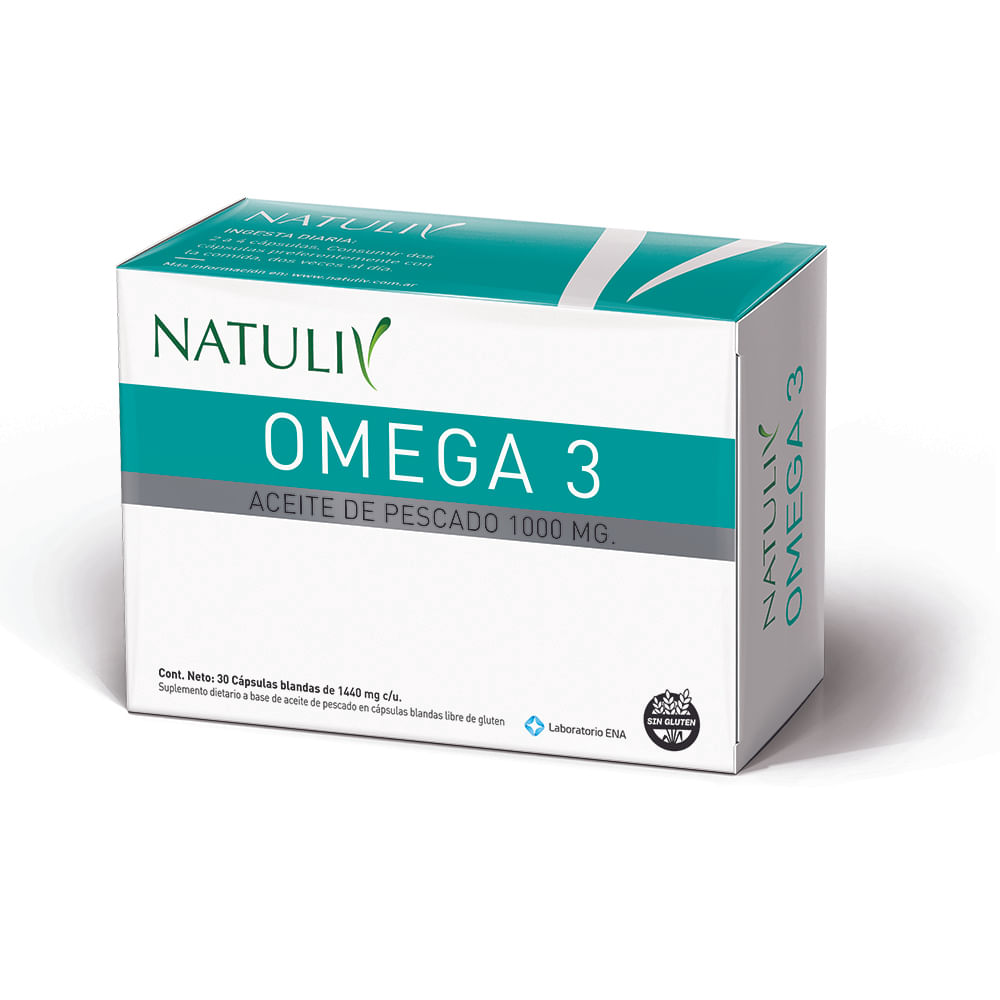 Natuliv Omega 3 Cápsulas x 30